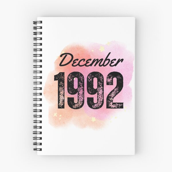 Item preview, December 1992 Birthday designed and sold by NumbersFort.