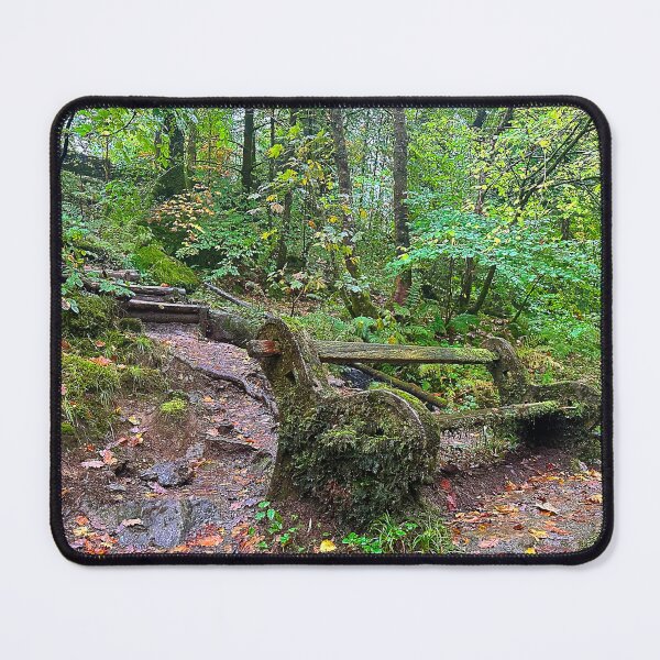Item preview, Moss Covered Bench designed and sold by Graz-Photos.