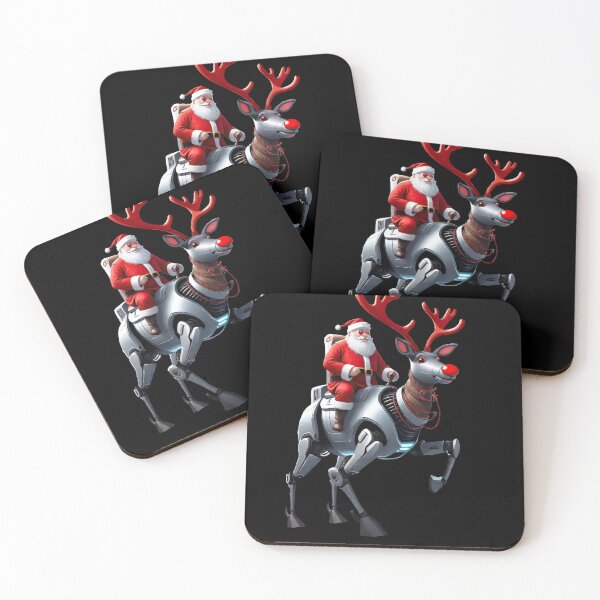 Item preview, Cyborg Santa designed and sold by StonebridgeArt.