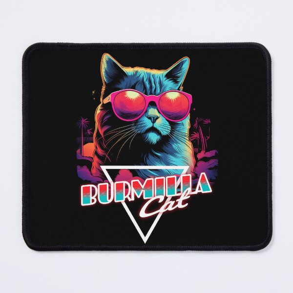 Item preview, Wave Burmilla Cat Miami Design designed and sold by RedDesignSyc.