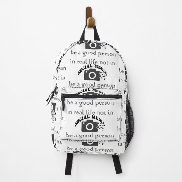 Item preview, Be a Good Person in Real Life Not in Social Media designed and sold by Art-Essa.