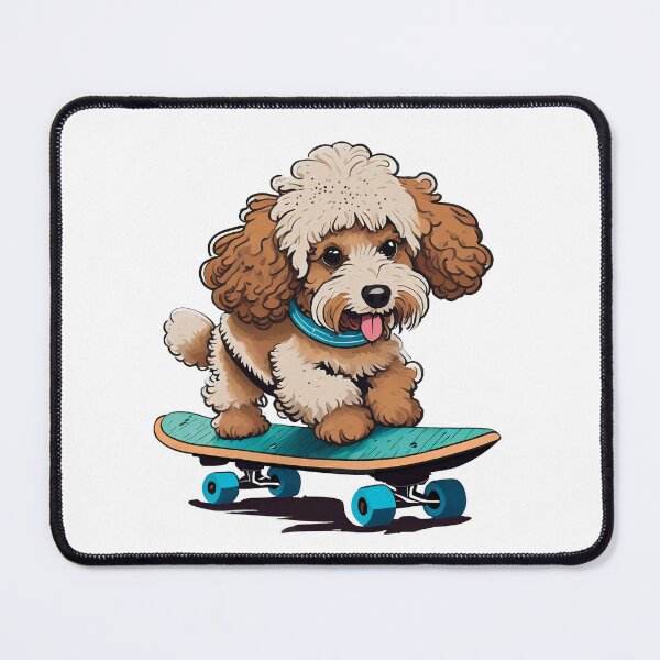 Item preview, Cockapoo on a Skate Board designed and sold by PupJoy.