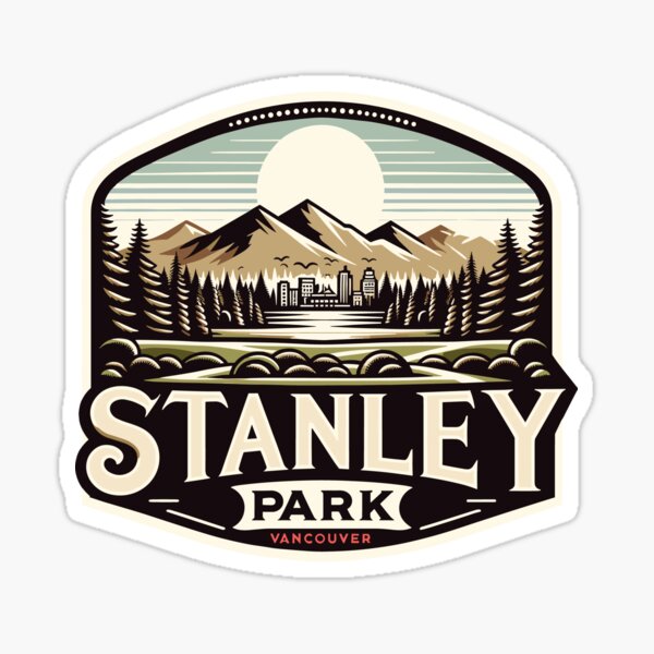 Item preview, Vintage Stanley Park Scene designed and sold by Bratak.