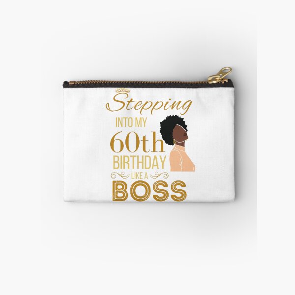 Item preview, Gold Crown Stepping Into My 60th Birthday Like A Boss Birthday designed and sold by Run to Creations.