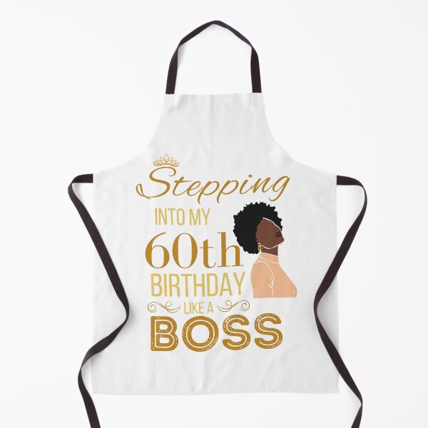 Item preview, Gold Crown Stepping Into My 60th Birthday Like A Boss Birthday designed and sold by Run to Creations.