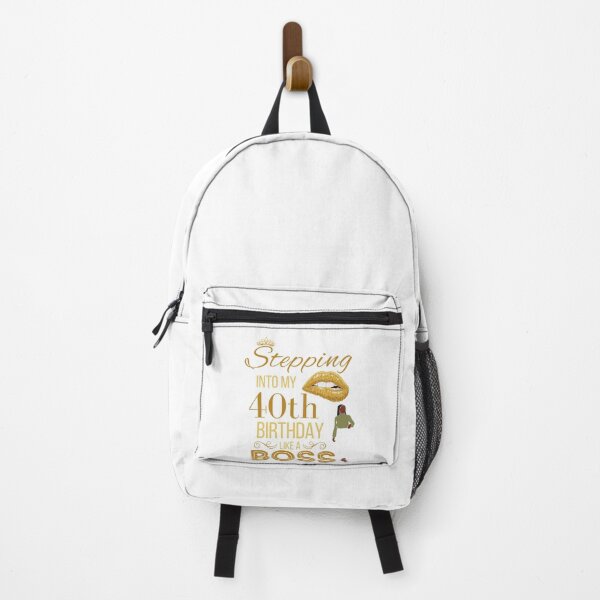 Item preview, Gold Crown Stepping Into My 40th Birthday Like A Boss Birthday designed and sold by Run to Creations.