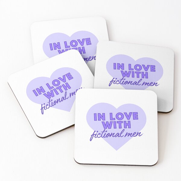 Item preview, in love with fictional men (lilac) designed and sold by folklorewhisper.