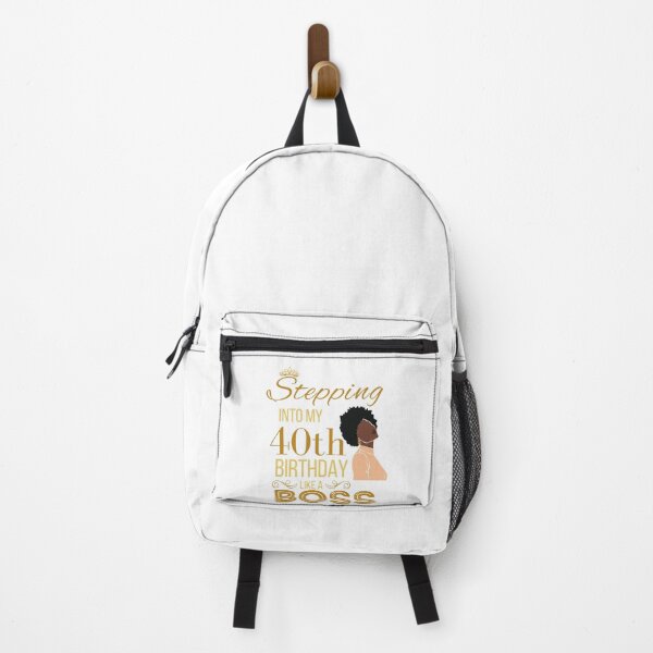 Item preview, Gold Crown Stepping Into My 40th Birthday Like A Boss Birthday designed and sold by Run to Creations.