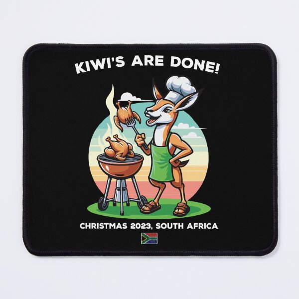 Item preview, Springbok Kiwi Braai Funny T Shirt | South African New Zealand | Bokbefok Rugby 2023 | World Champions designed and sold by d247.