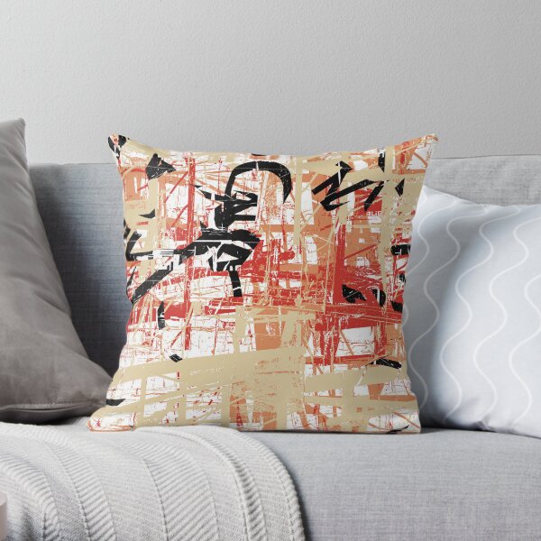 lettres déchirées Coussin