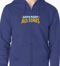 Super Mario All Stars Zipped Hoodie