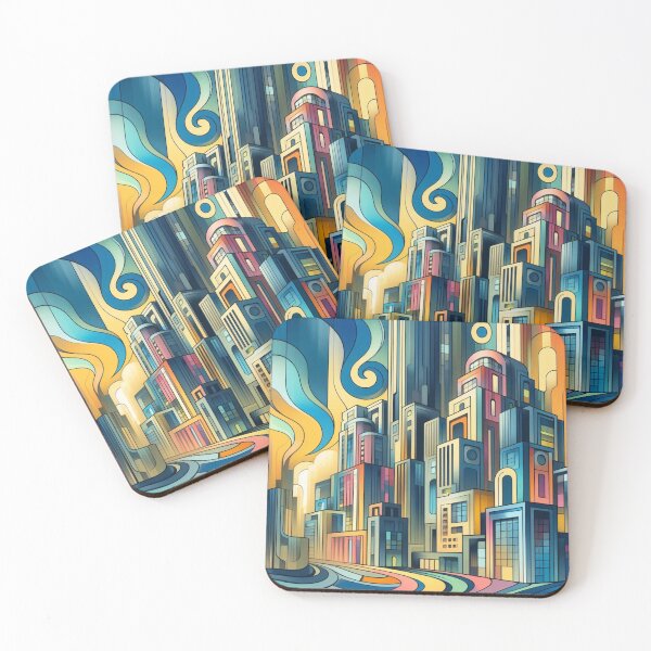 Item preview, Abstract Futurism: Innovative Architectural Visions designed and sold by TextileTrove.