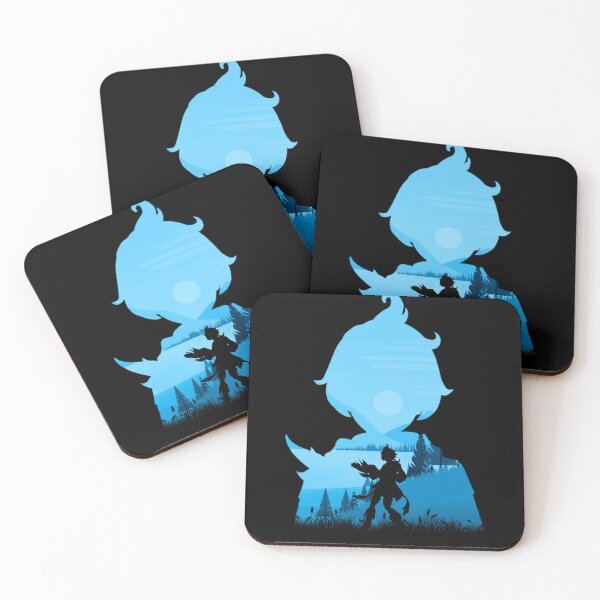 Item preview, Genshin Impact - Mika *Negative Illusion* designed and sold by MyRetroArt.
