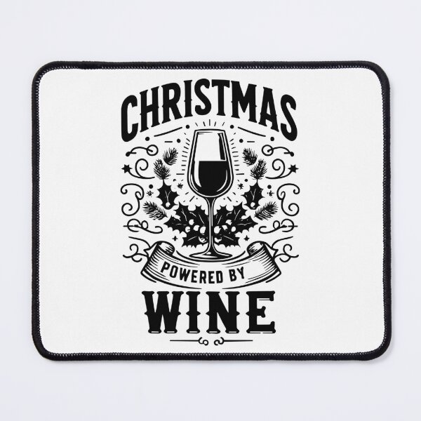 Item preview, Wine-Lit Holiday Cheer designed and sold by MAPDDesigns.
