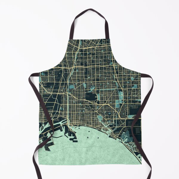 Item preview, Long Beach City Map of California, USA - Summer designed and sold by deMAP.