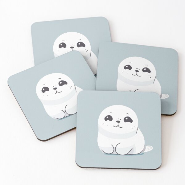 Item preview, Baby Harp Seal designed and sold by Midnight Garden.