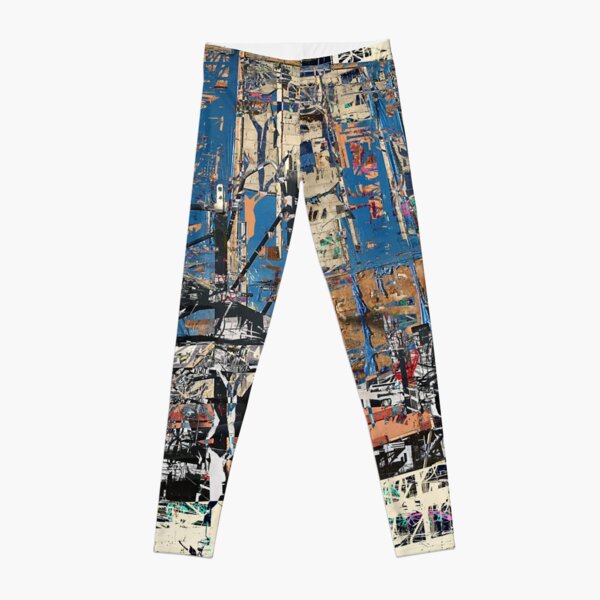 affiches déchirés Legging