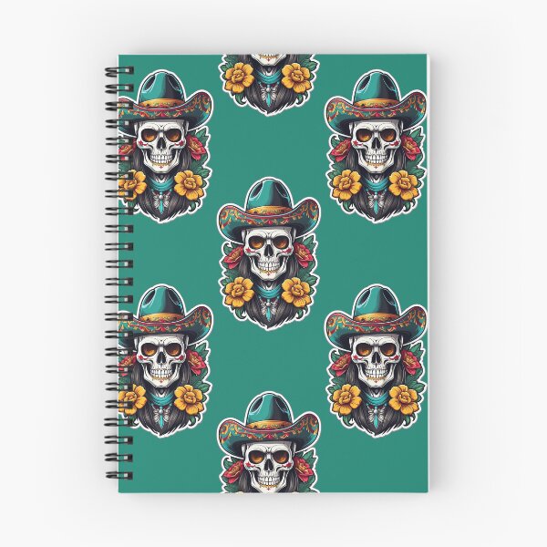 Item preview, Mexican skull with hat v2 designed and sold by Rafael Vilemberg.