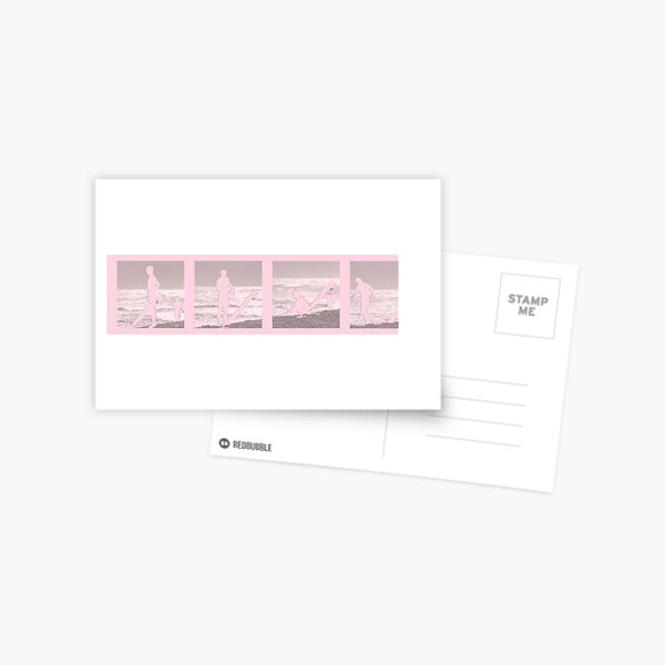 Surf“s window rose Postcard