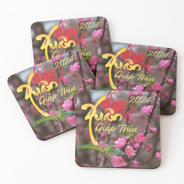 Item preview, Tết Chúc Mừng Năm Mới Happy New Year Xuan Giap Thin 2024 designed and sold by AnLeDesign.