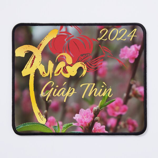 Item preview, Tết Chúc Mừng Năm Mới Happy New Year Xuan Giap Thin 2024 designed and sold by AnLeDesign.