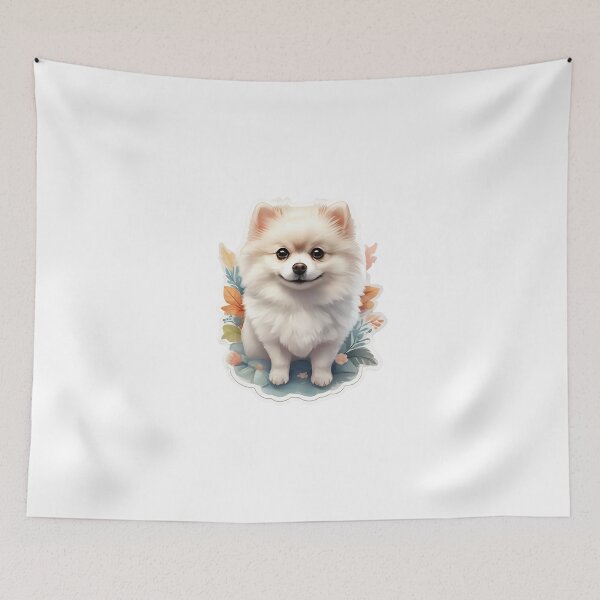 Aperçu de l'œuvre Chiot Spitz Japonais créée et vendue par Promarkets.
