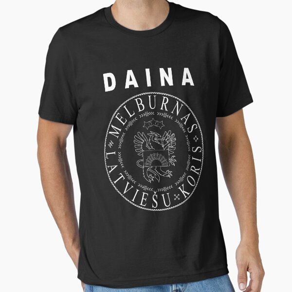 Daina | unofficial | rock'n'roll | white text Essential T-Shirt