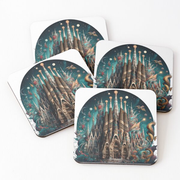Item preview, Magical Sagrada Familia designed and sold by djfabrix.