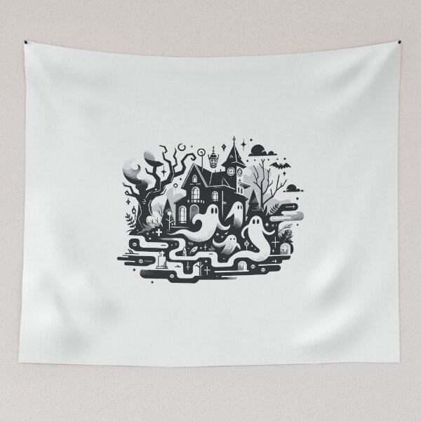 Item preview, Whimsical Ghost Adventure designed and sold by Bratak.