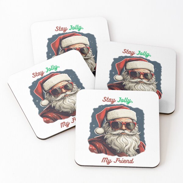 Item preview, Stay Jolly Santa designed and sold by BestiePrintsUSA.