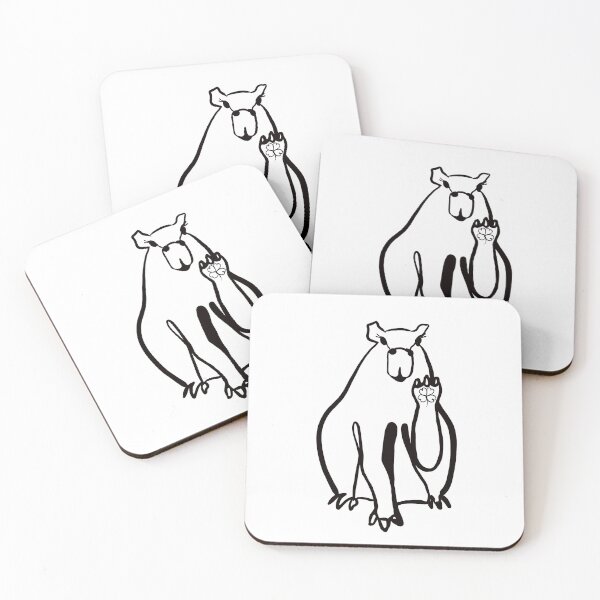 Item preview, Black lucky Capybara designed and sold by Fauraarts.