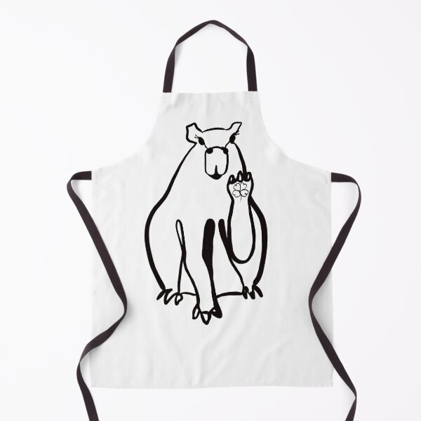 Item preview, Black lucky Capybara designed and sold by Fauraarts.