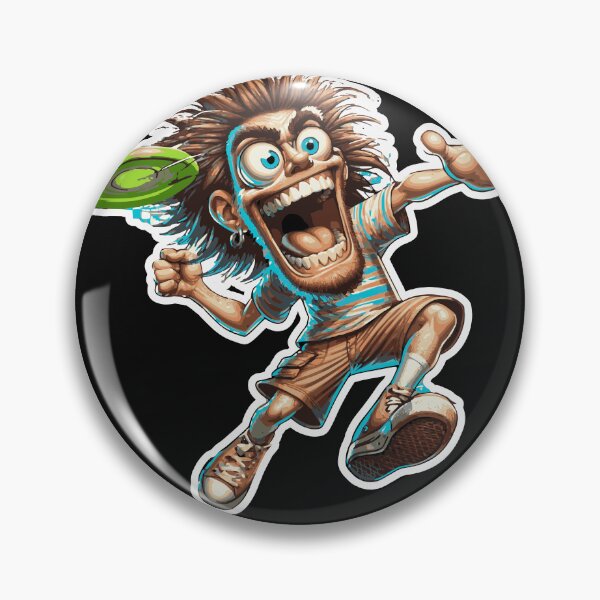 Item preview, CRAZY DISK GOLF FRISBEE PLAYER FUNNY  designed and sold by HYPeR-NaTUrE.