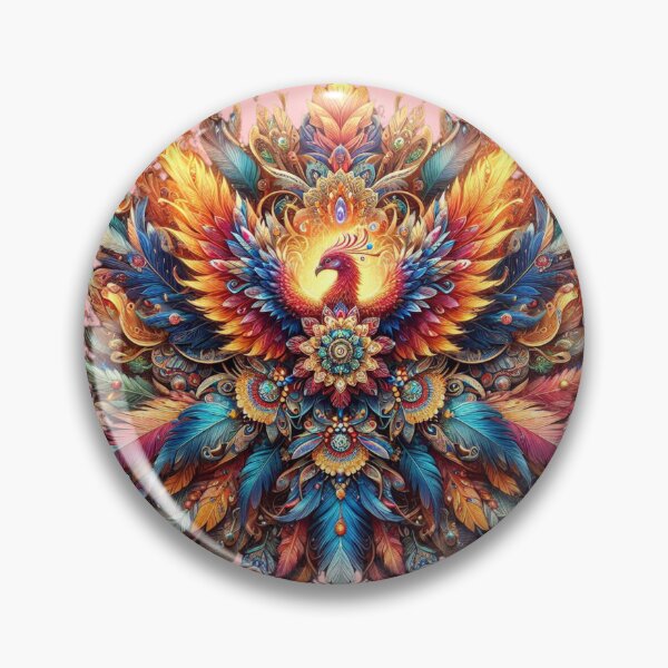 Item preview,   Phoenix Mandala  designed and sold by Cuteanimecorner.