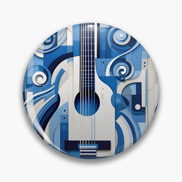 Item preview, CLASSICAL GUITAR IN A BLUE MOOD designed and sold by philevera.