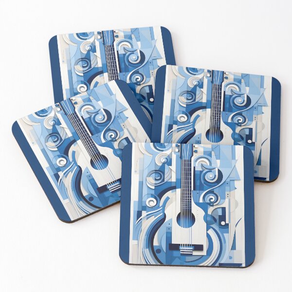 Item preview, CLASSICAL GUITAR IN A BLUE MOOD designed and sold by philevera.