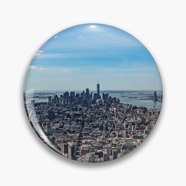 Item preview, View over the skyscrapers New York Manhattan - photo designed and sold by CineWanderlust.