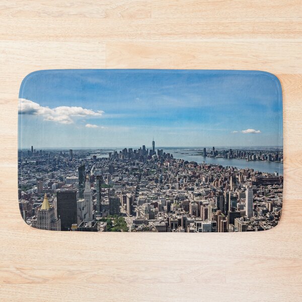 Item preview, View over the skyscrapers New York Manhattan - photo designed and sold by CineWanderlust.