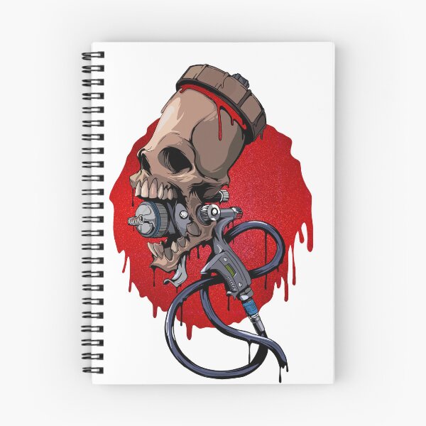 Item preview, Spray Gun Skull designed and sold by OnlyCoolDesigns.