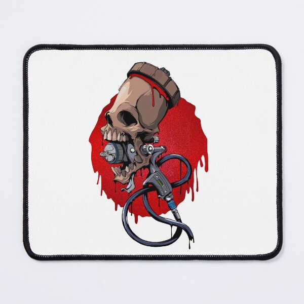 Item preview, Spray Gun Skull designed and sold by OnlyCoolDesigns.