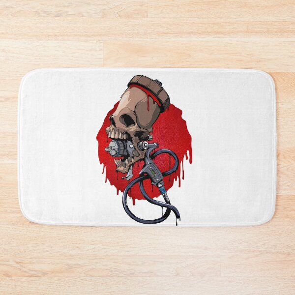 Item preview, Spray Gun Skull designed and sold by OnlyCoolDesigns.