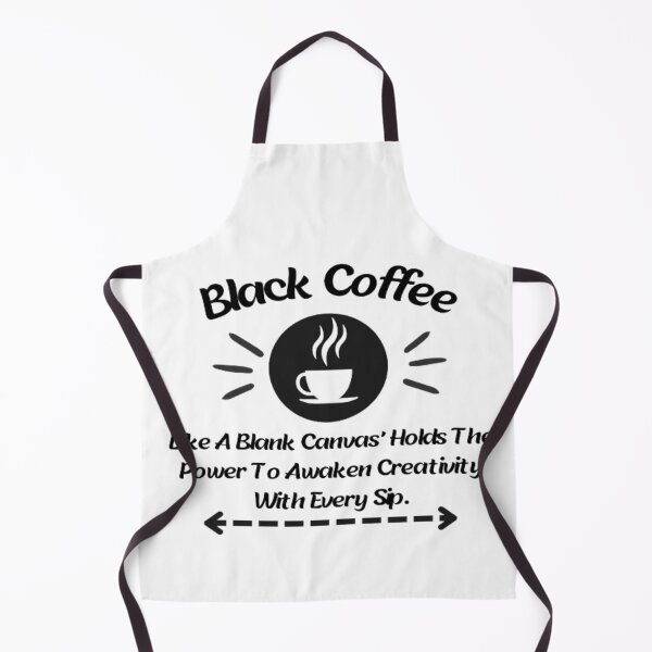 Item preview, Quote about black coffee and creativity designed and sold by AnimalWorldArtt.