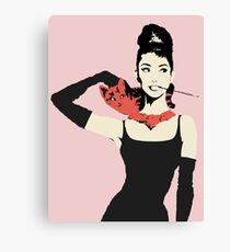 Audrey Canvas Print