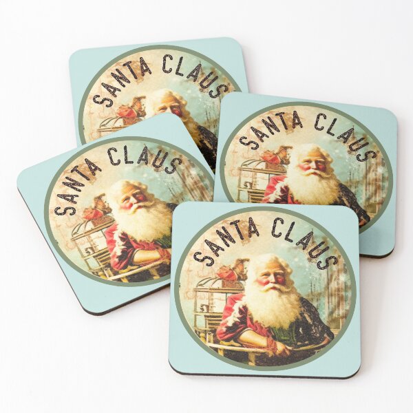 Item preview, Vintage Santa Clause, Santa Claus, Vintage Santa, Vintage Stamp Santa designed and sold by Coralgb.