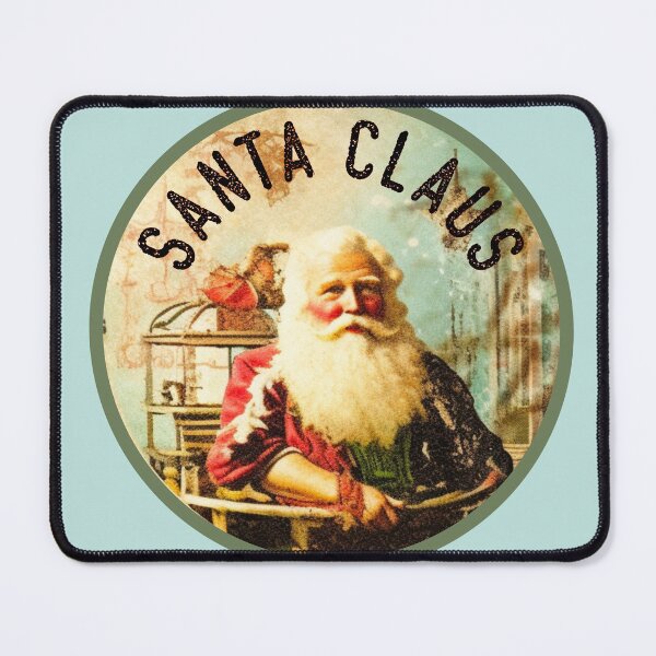 Item preview, Vintage Santa Clause, Santa Claus, Vintage Santa, Vintage Stamp Santa designed and sold by Coralgb.