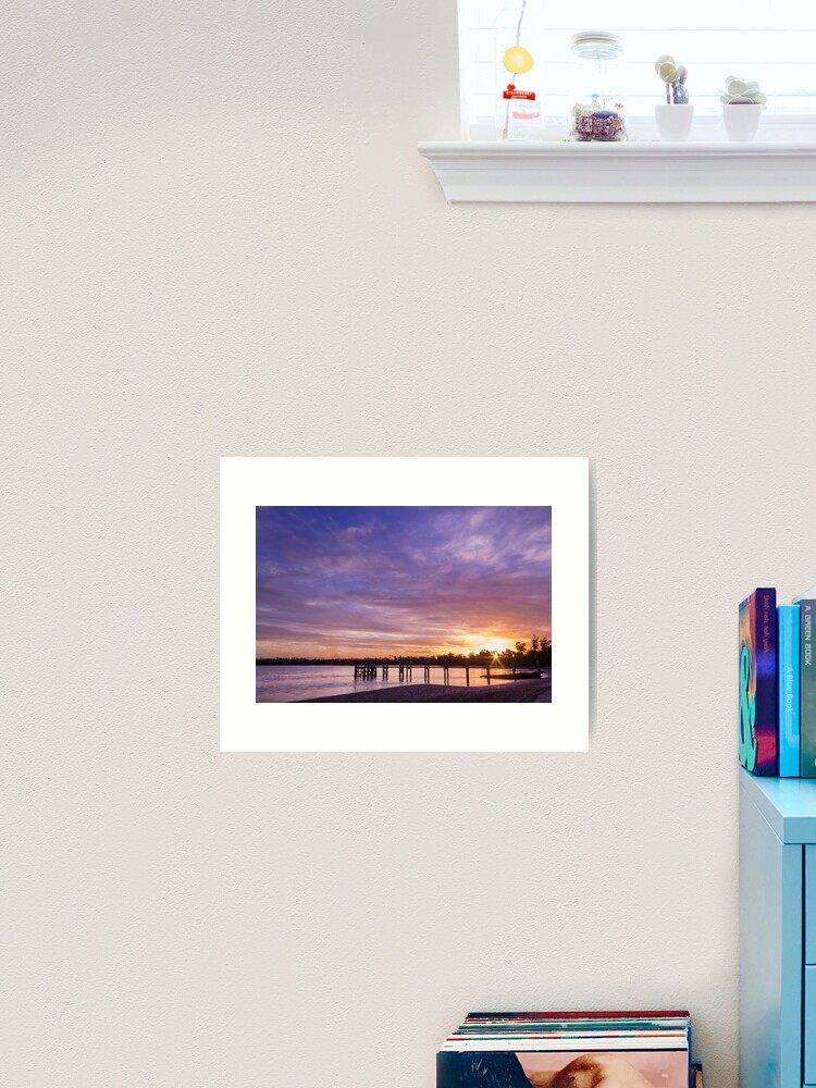 Thumbnail 2 of 3, Art Print, Squeaking Point Sunset I designed and sold by KimOgdenPhotos.