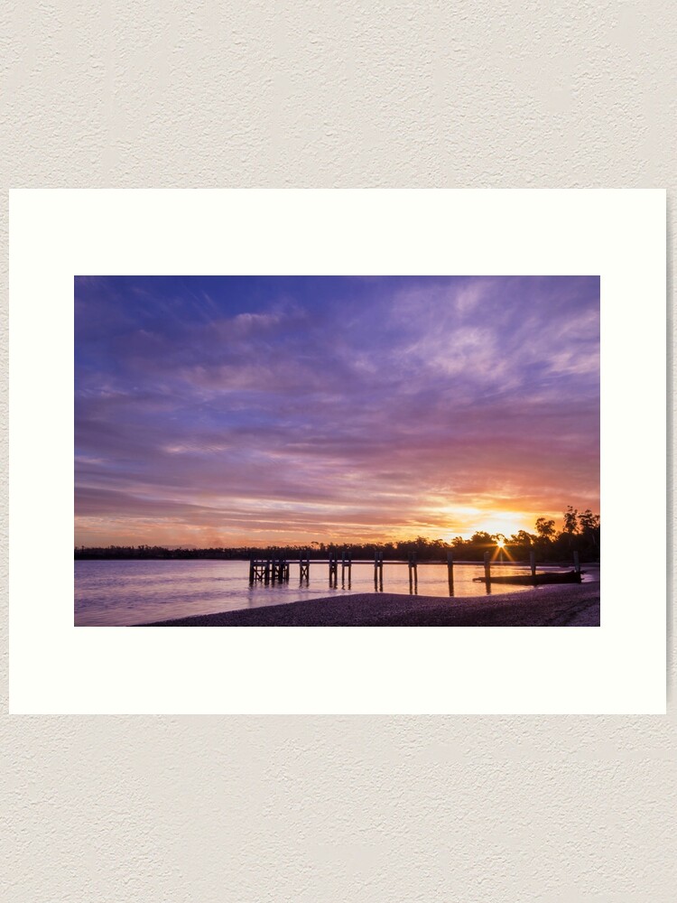 Thumbnail 1 of 3, Art Print, Squeaking Point Sunset I designed and sold by KimOgdenPhotos.