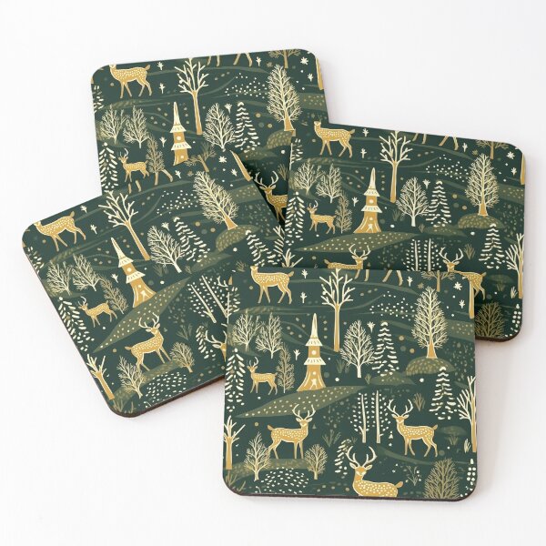 Item preview, Gilded Pine Grove Impressions designed and sold by Fizzycat.
