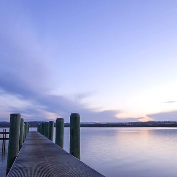 Artwork thumbnail, Squeaking Point Jetty - Peaceful Days by Elysian Photography