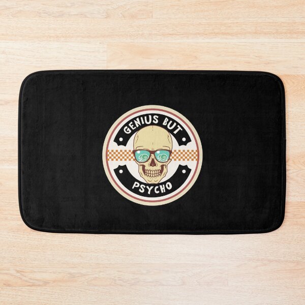 Item preview, Genius but psycho designed and sold by FatBirdie.